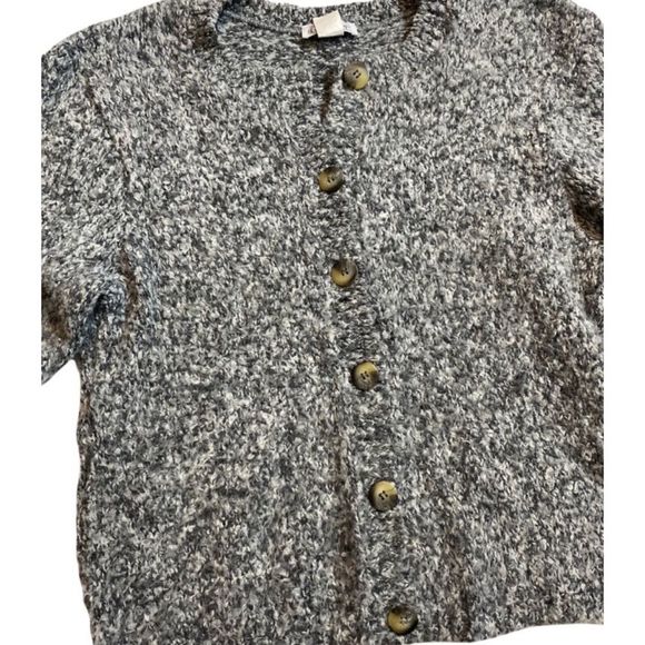 Gallagher Vintage Button Up Cardigan Sweater Grey - Picture 4 of 6